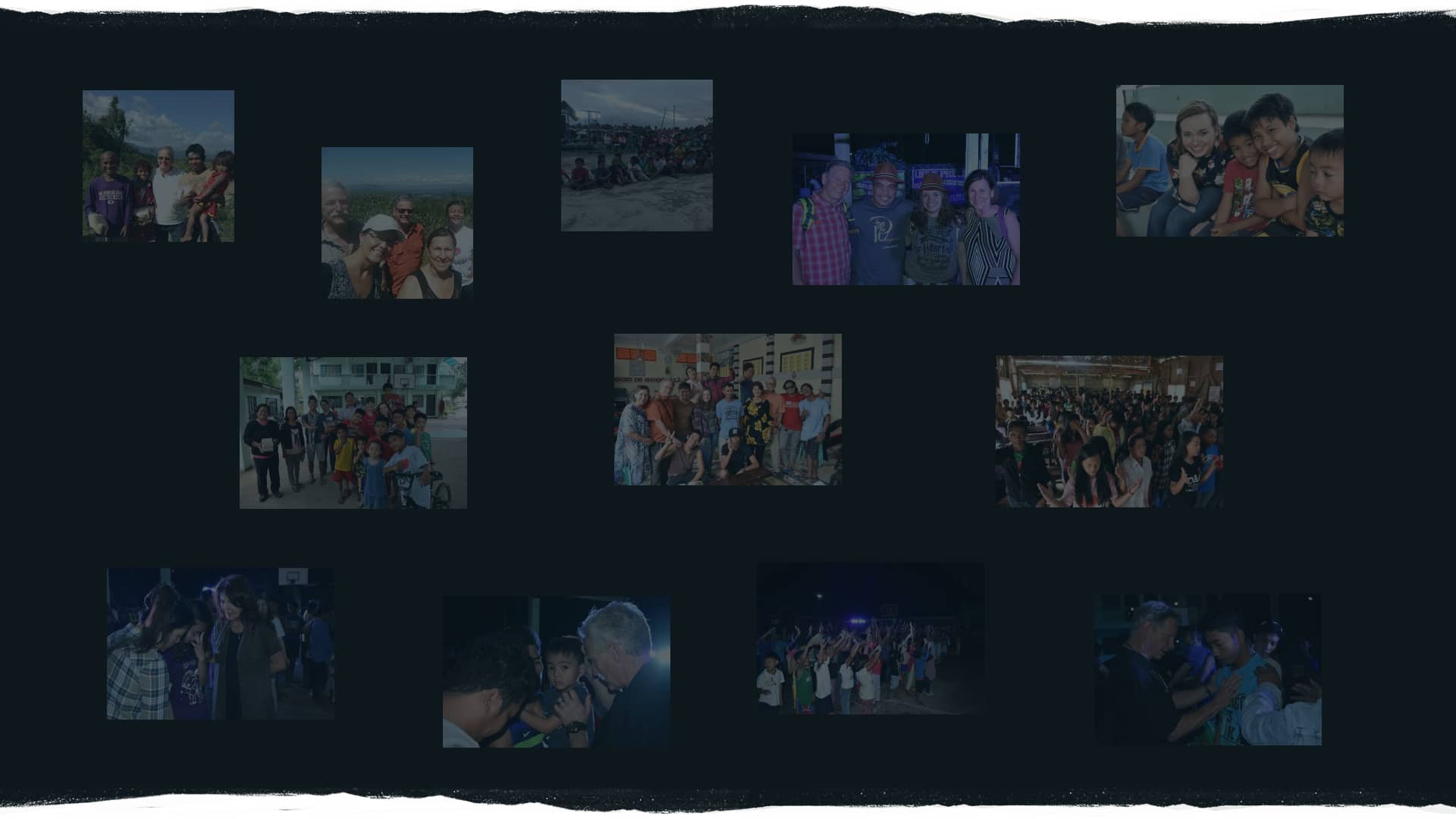 Image presents an assortment of pictures of the 2017 & 2018 Jubilation Fellowship ministry trip to the Philippines, to support the web page message that Jubilation Fellowship, in Grants Pass, Oregon, ministers locally and abroad, internationally, through missionary endeavors.